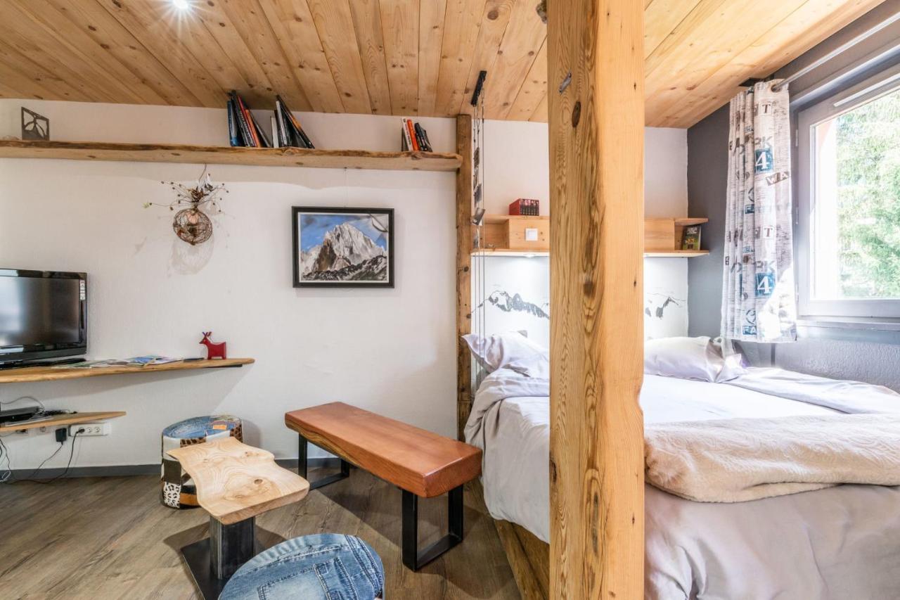 Modern Apt With Mont-Blanc View Chamonix Kültér fotó